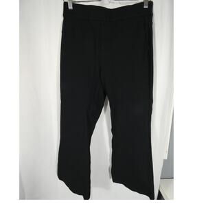 Spanx by Sara Blakely Shapeware L Black Pull On Flared Pants Business Casual
